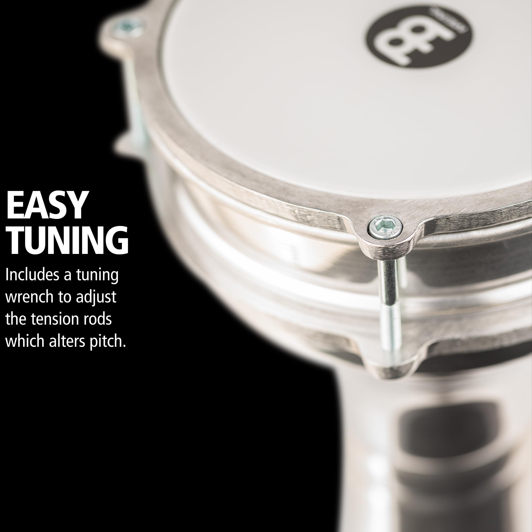 Meinl Percussion HE-102 Darbuka in Alluminio