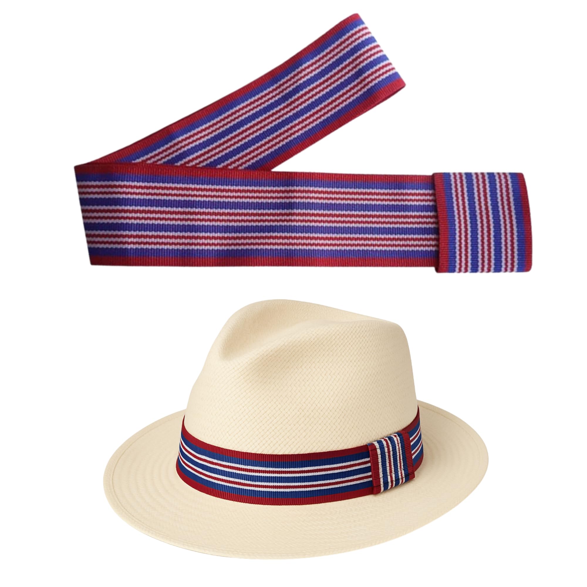 Gamboa Adjustable Hat Bands for Men and Women Fedora and Cowboy Hat Ribbon Band Hatbands Accessories