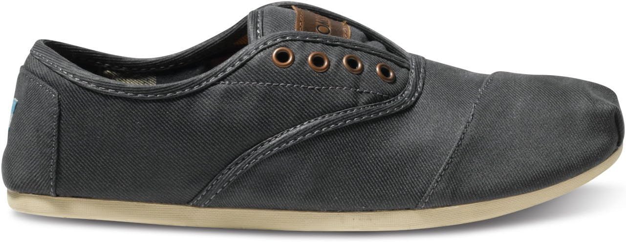 Toms Men's Cordones Shoes (M8, Ash Waxed Twill)