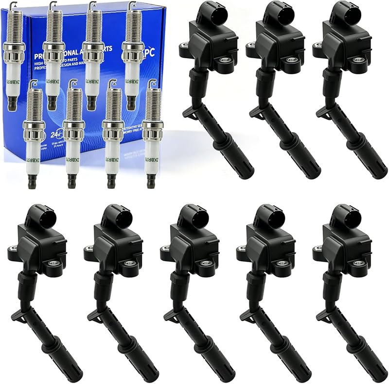 Kit com 8 bobinas de ignição UF733 e 8 velas de ignição de irídio CNPAPC para Mercedes-Benz – UF741, 2769063500