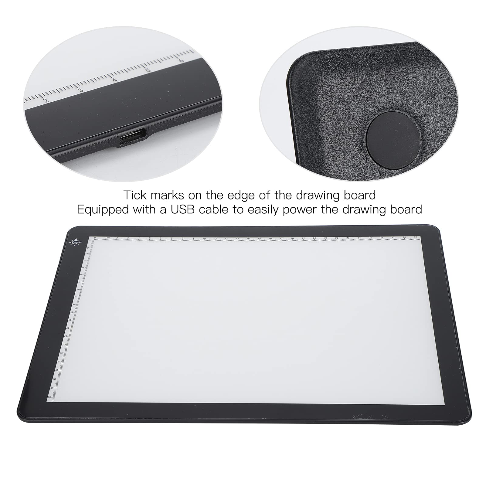 Tablette lumineuse LED réglable pour dessin et peinture – Planche à croquis lumineuse pour enfants et designers, parfaite pour un usage domestique, les projets artistiques, le traçage et la copie