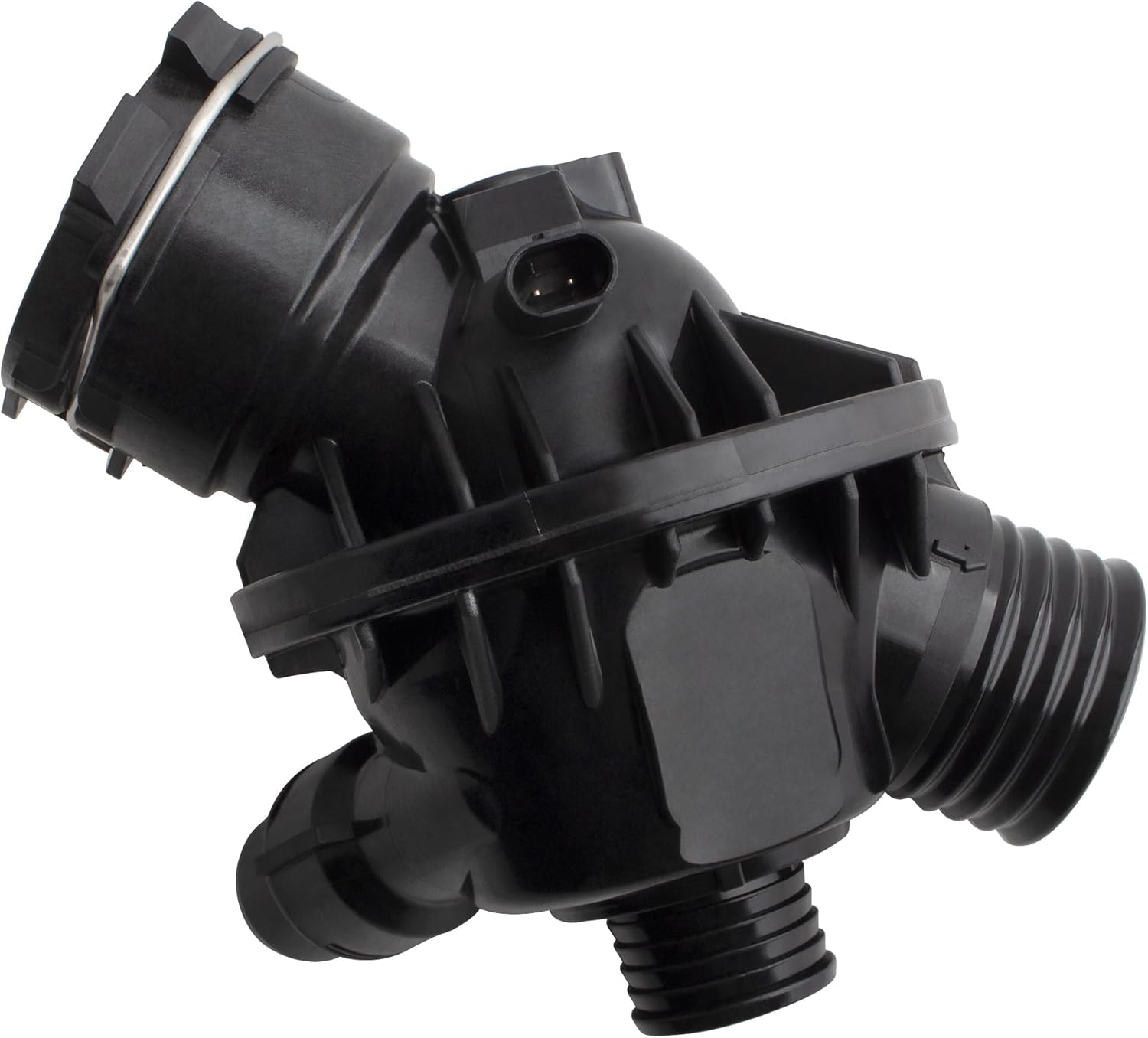 BOXI 902-5825 Engine Coolant Thermostat Housing Assembly Fits for BMW 335i xDrive 335i GT xDrive 435i xDrive ActiveHybrid M135i M2 M235i X5 X6 L6 3.0L / 937-217 11537598865