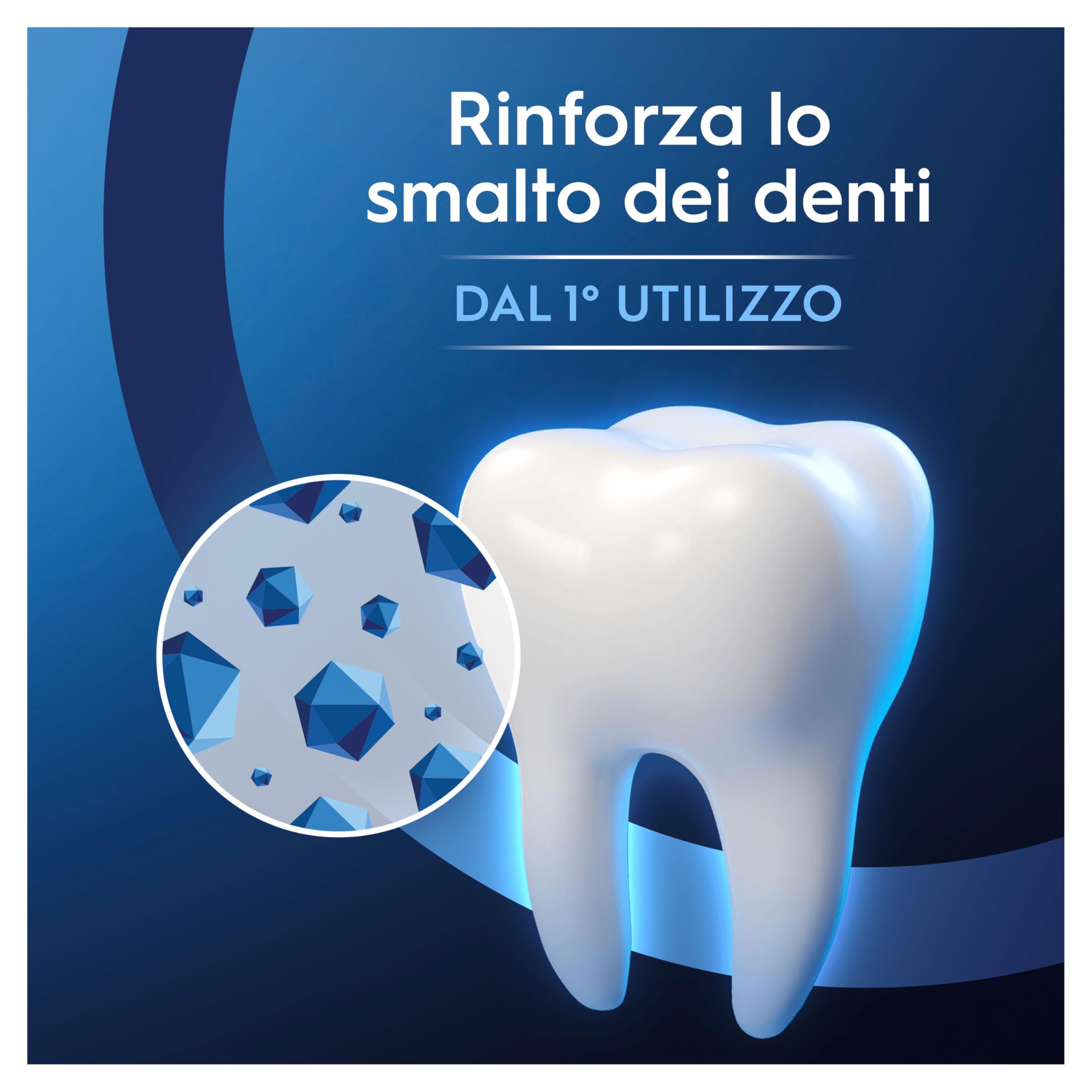 Oral-B Dentifricio Advanced Rigenera Smalto 3x75ml, Dentifricio, Clinicamente Provato, Pulizia Denti Efficace, Alito Fresco, Extra Freschezza Sapore Eucalipto