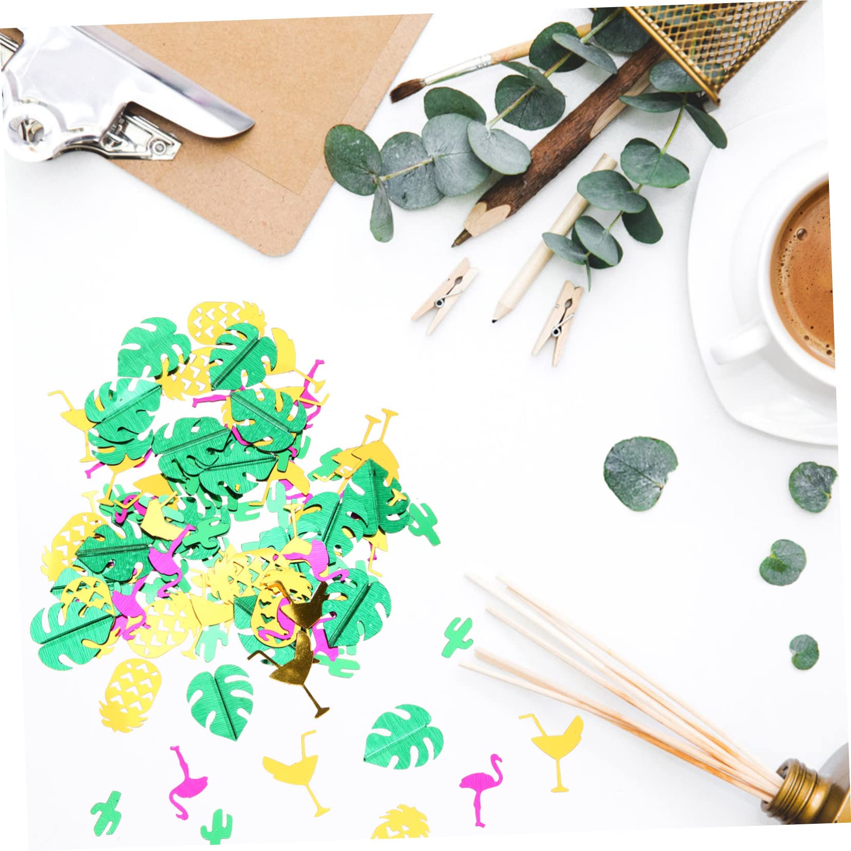 NUOBESTY 10paquetes Confetti De Playa Shower y Cumpleaños De Decoración Para Mesa Diseño De y Para Celebraciones De Verano
