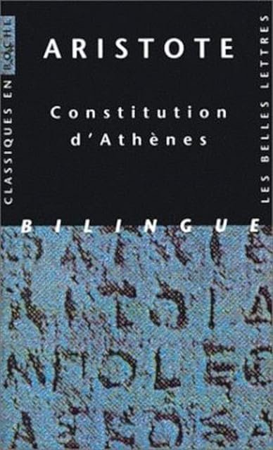 Portada de Constitution D Athenes