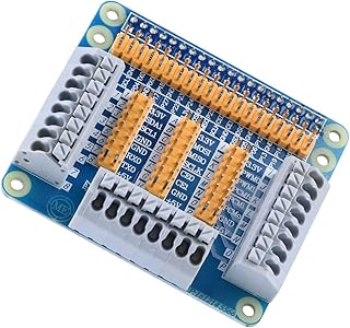Vikye GPIO Board, Multifunctional 1 to 3 Port DIY GPIO Expansion Board with Screws & Jumber Caps