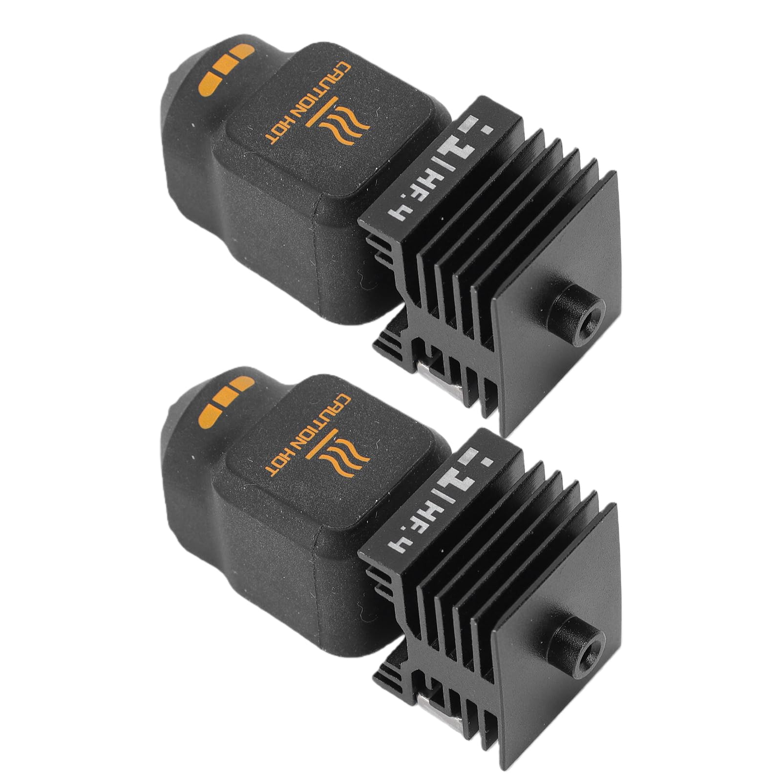 Fabater 2er-Pack 0,4 Mm P2S High Flow Hotend-Kit für P2S/H2D/H2S 3D-Drucker, High Flow-Düse aus Gehärtetem Stahl, Ersatz-3D-Drucker-Extruder-Hot-End-Zubehör, 4 Silikonhüllen