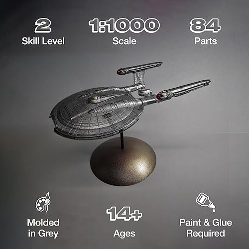 Miniatura 2 de Polar Lights Star Trek NX-01 Enterprise (Snap) Kit de modelo a escala 11000 2T