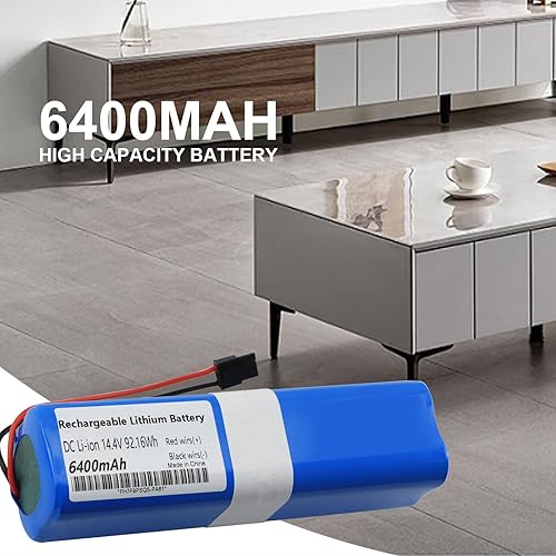 Miniatura 6 de ZTHY Reemplazo de batería de vacío PA61 de 6400 mAh para Eufy RoboVac X8, RoboVac X8 T226X, RoboVac X8 Hybrid White, Eufy RoboVac X8 Pro, Eufy