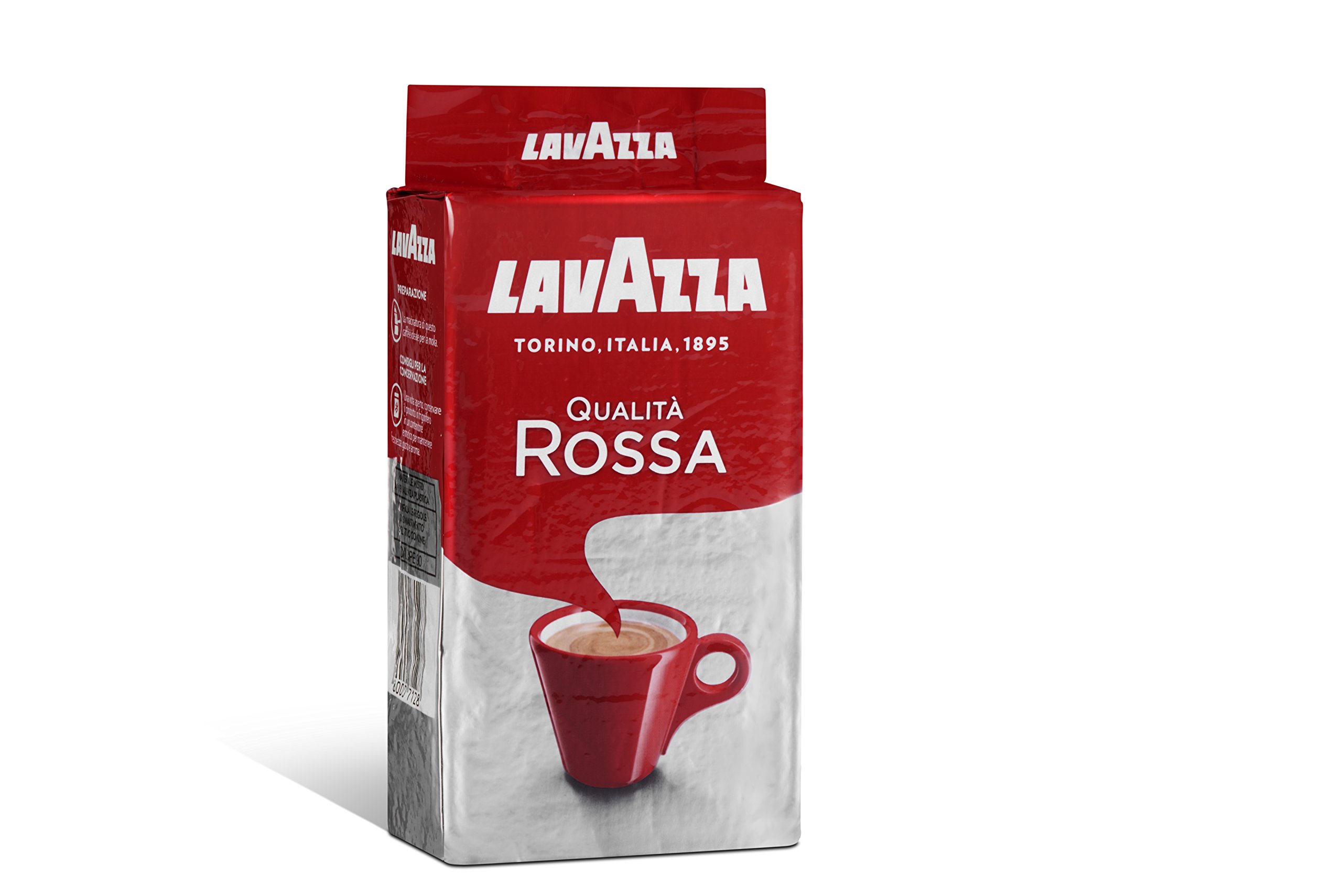 Lavazza Kaffee Qualità ROSSA, gemahlener Bohnenkaffee (10 x 250g)