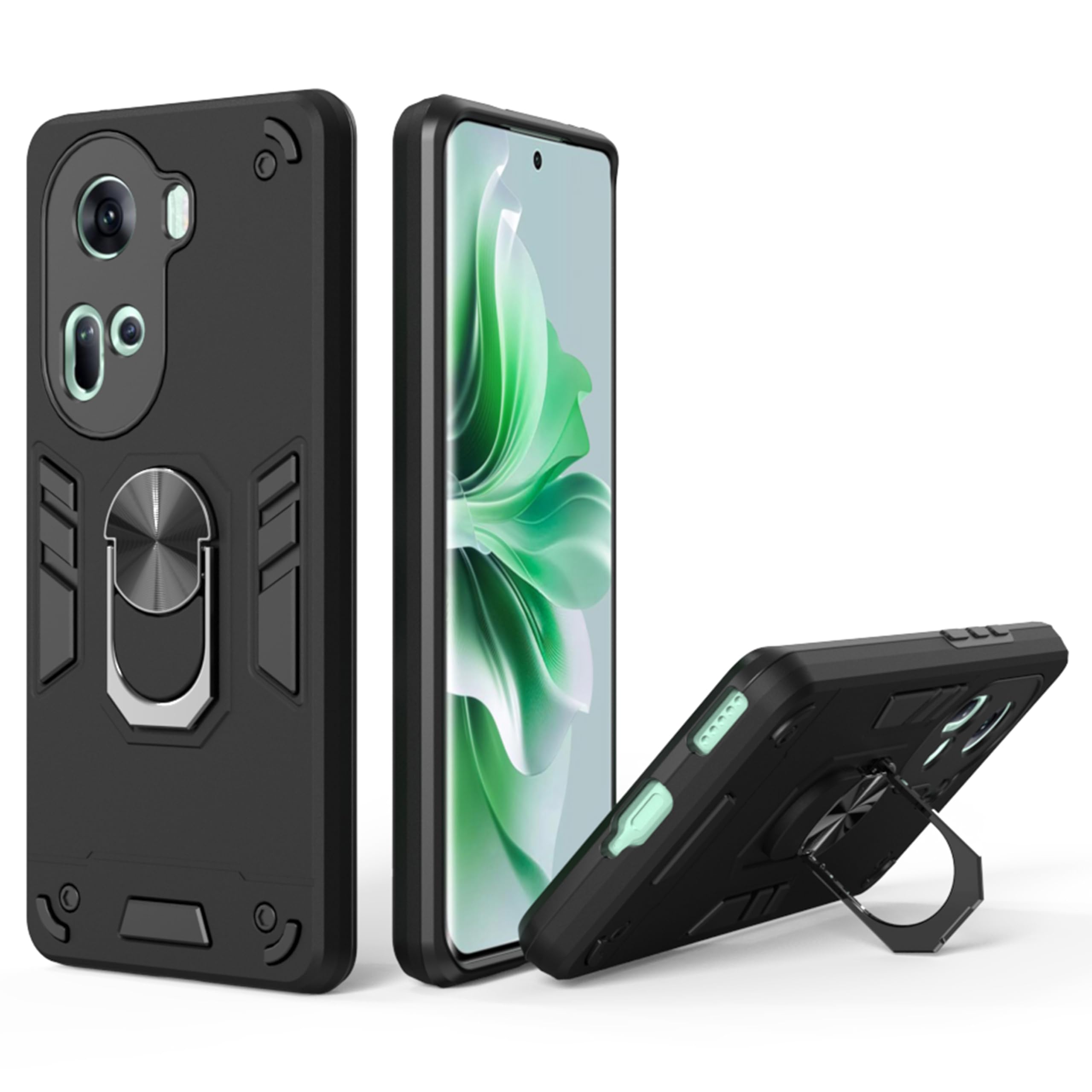 Amazon Basics Back Case Cover for Oppo Reno 11 5G (Silicone, Thermoplastic Polyurethane Black) (B0CWRVML9Y) Amazon Price History, Amazon Price Tracker