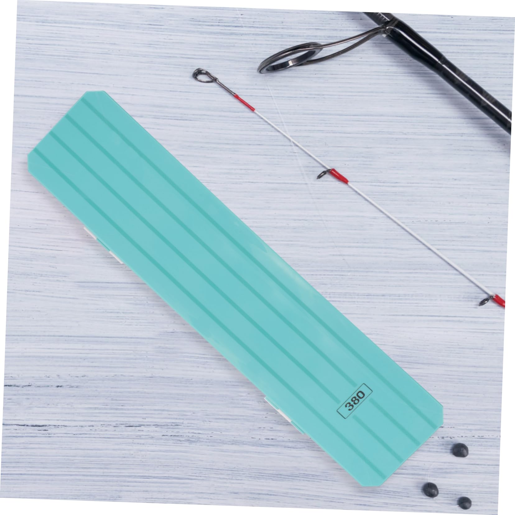 Toyvian Scatola Da 5 Pezzi scatola per ami da pesca Porta del richiamo della pesca ingranaggio attrezzatura Accessori portaoggetti per la pesca affrontare vassoi plastica
