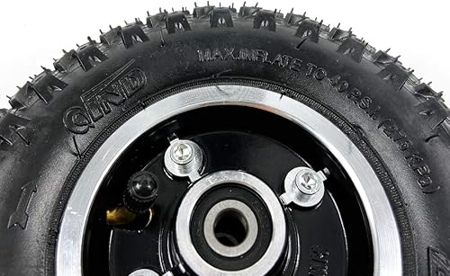 Miniatura 7 de rueda neumática 200x50 con el neumático fuera de carretera para la vespa de montaña y el monopatín de la montaña