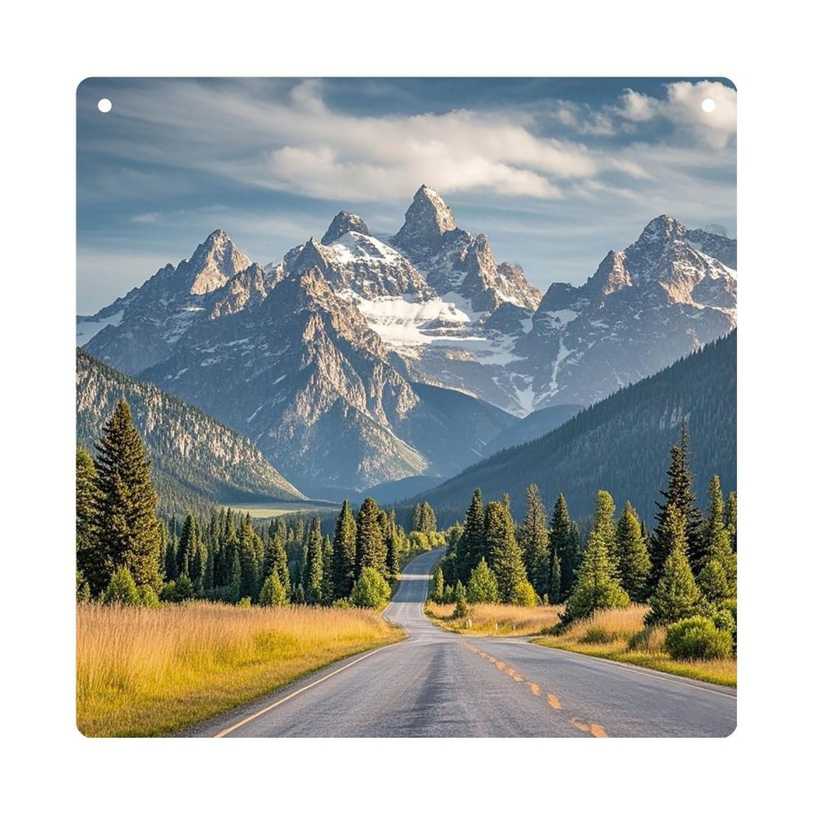 Grand Teton National Park Hanging Ornament Wall Decor Pendant