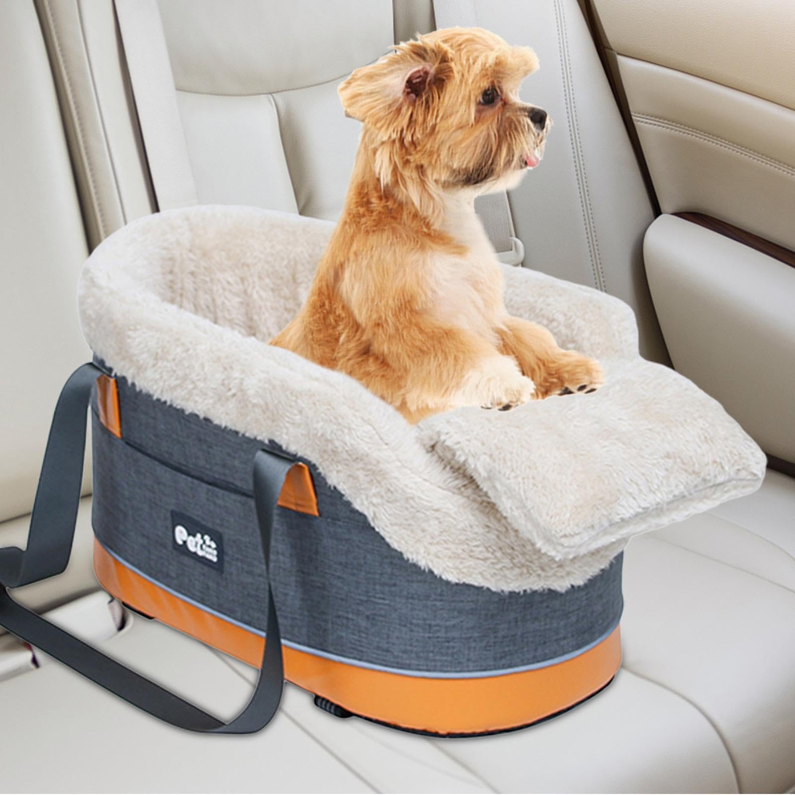 CEMOFE Car Seat Extender For Large Dogs – Holds Up To 180 LBS, Gap Filler With Storage, For SUV & Small Trucks - View #3