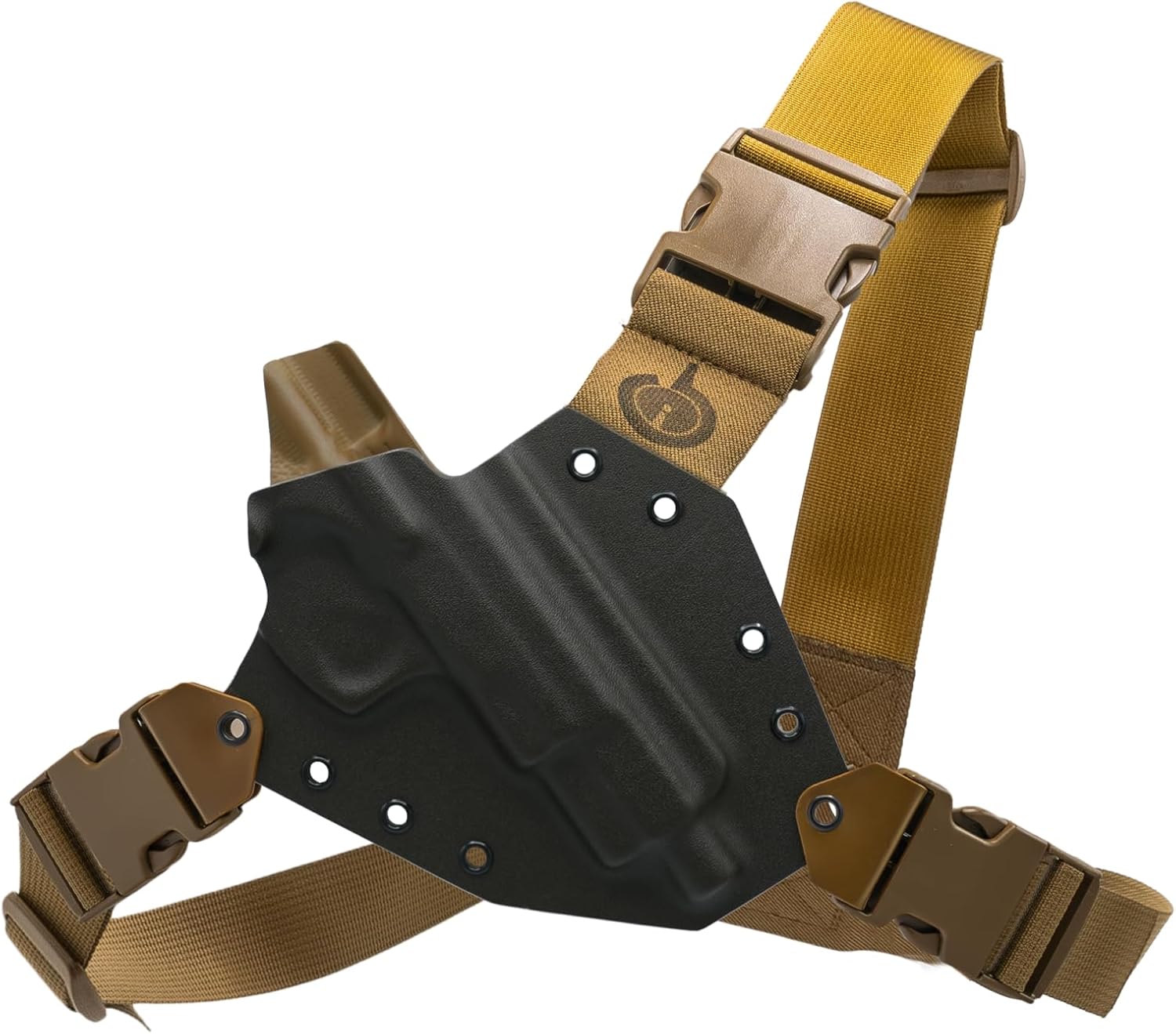 Kenai Chest Holster for a CZ - MAS Grey/Coyote