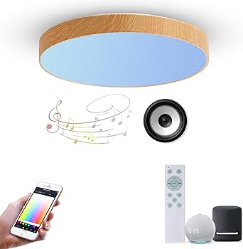 Amazon.co.jp : OFFDARKS シーリングライト LED スピーカー搭載 Amazon.co.jp : OFFDARKS シーリングライト LED スピーカー搭載