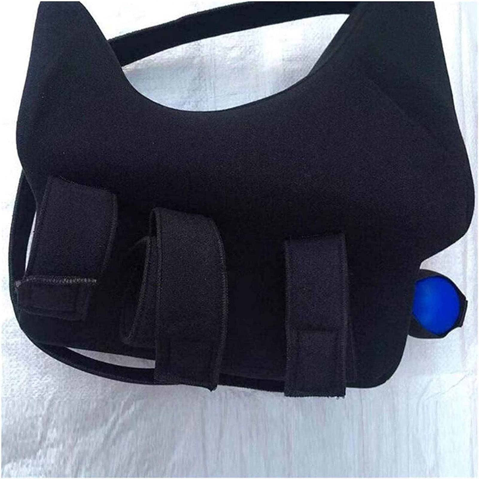 Almohada de Abducción de Hombro con Pelota de Ejercicio de Espuma, Soporte Médico para el Hombro para Reparación de Lesiones del Manguito Rotador, Trauma Postoperatorio