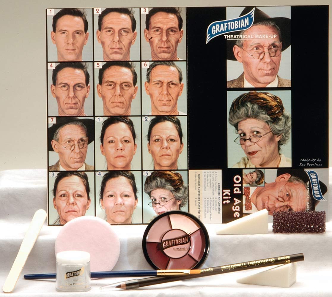 Graftobian Old Age Makeup Kit One-Size