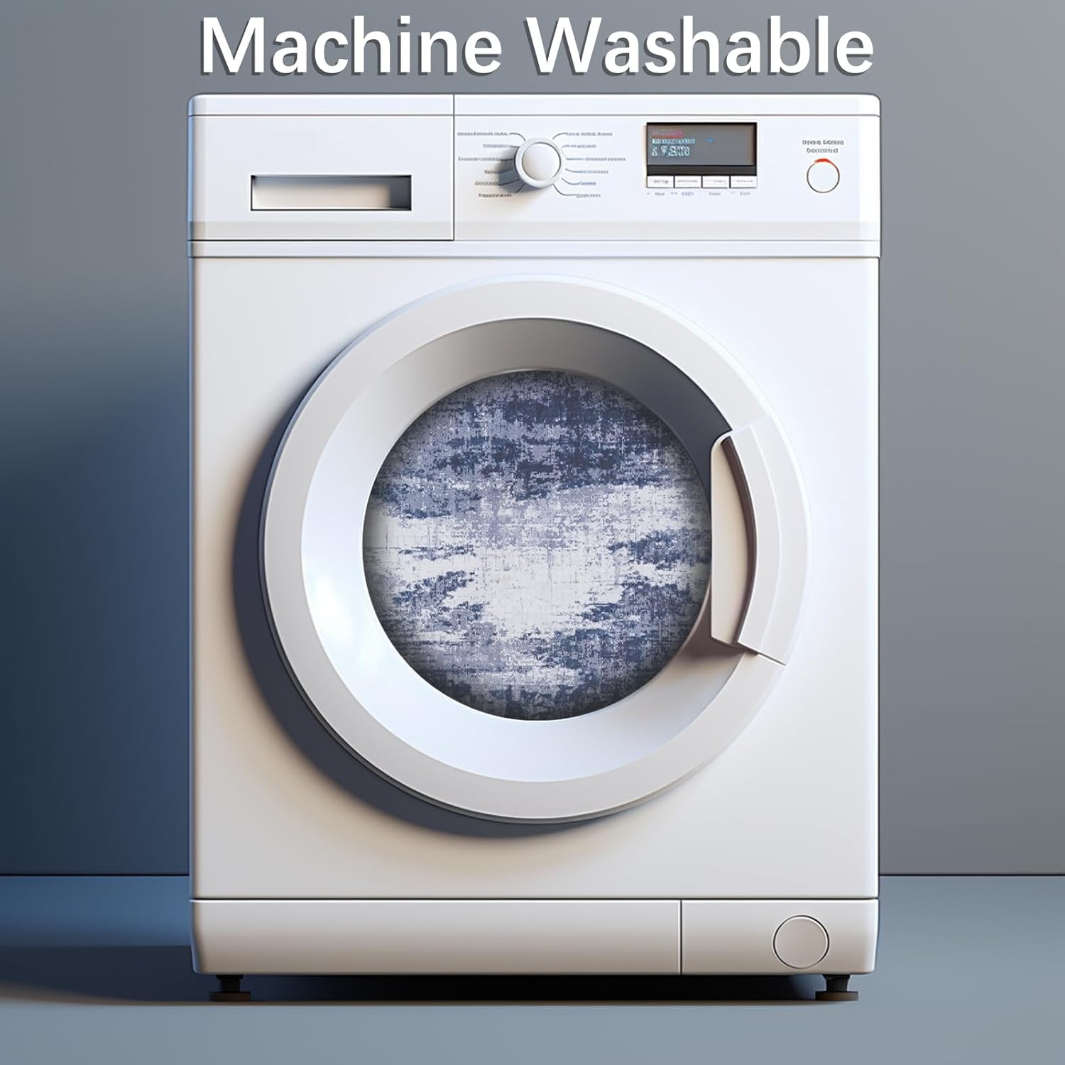 Xfrog Absztrakt Modern Mosható Szőnyeg különböző nézetek