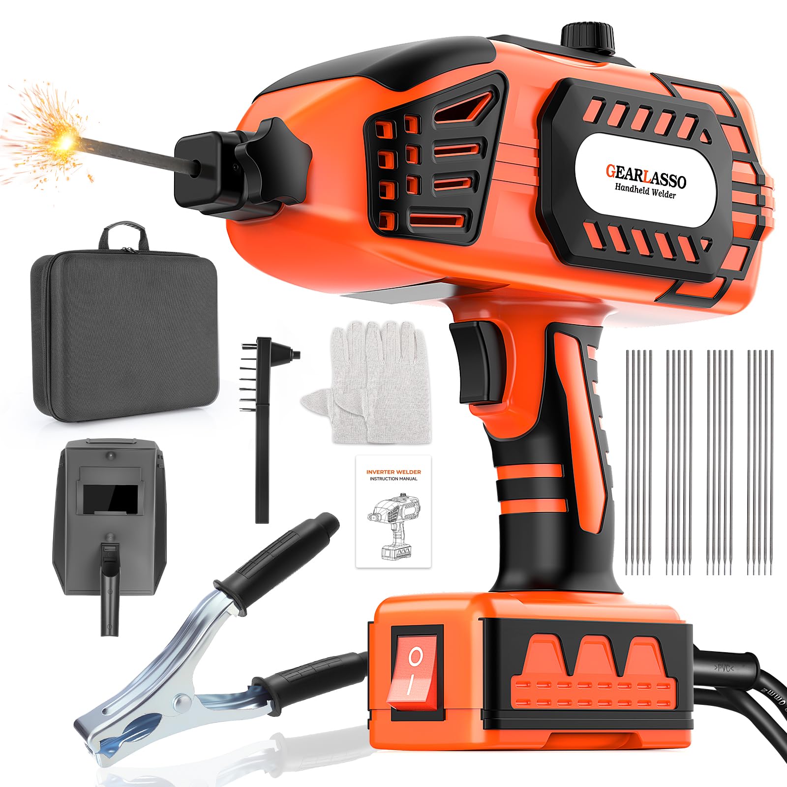 GEARLASSO Portable 110V Handheld Welder