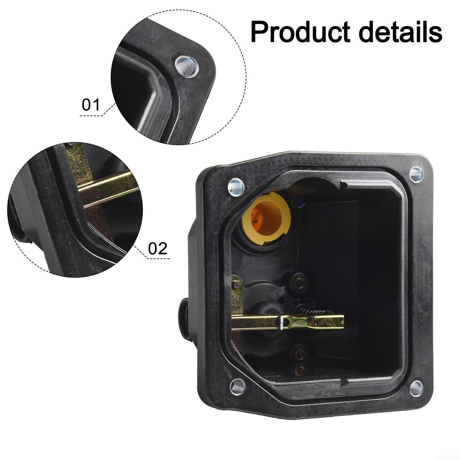 Yuanpgky Kit carburante meccanico compatibile con motori CH18-CH25 CH730-CH740, sostituisce 24-559-08-S 24-559-02-S 24-559-05-S
