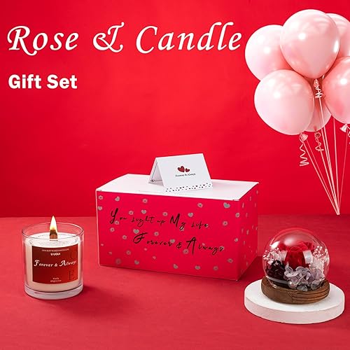 Miniatura 2 de Velas perfumadas de regalo para mujeres, juegos de velas de soja Woodwick para mujeres, regalo de aromaterapia, juego de velas de flores de