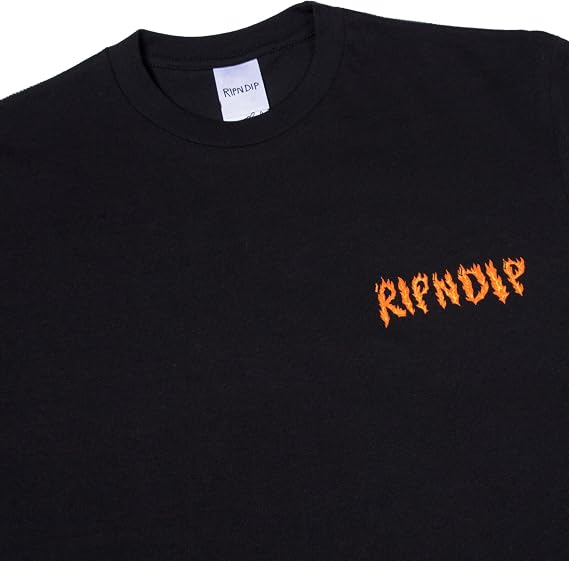 RIPNDIP Burn Tee (Black)