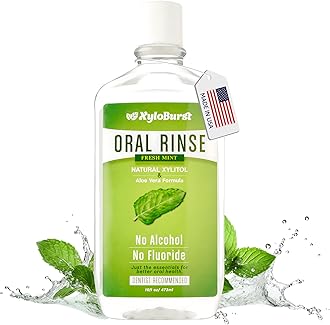 XYLOBURST Xylitol Mouthwash Spearmint, 0.02 Pound