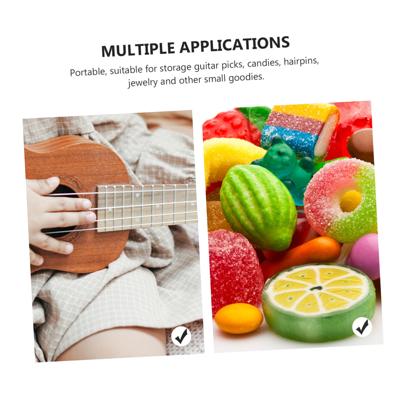 SUPVOX Eva Guitar Pick Holder Box Plectrum Case for Picks Storage Organizer for Guitar Accessories Travel String Bass Case (sky Blue)