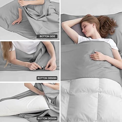 Miniatura 4 de Travel Sheet Sleep Sack Adult, Self Tanning Sleep Bed Sheet Protector, Travel Sleeping Bag for Hotels, Camping Sleeping Bag Liner, Sleep Sack for