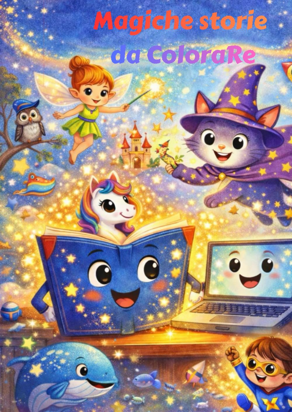 Magiche Storie da colorare