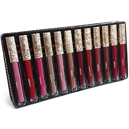 huda beauty glitter lipstick set