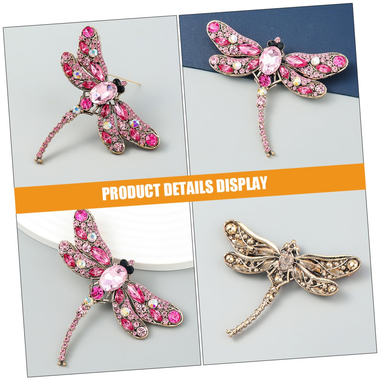 Libellula Spilla Perni Di Strass Sciarpa Pin Decorazione Dei Vestiti Pin Vestito i Delle Donne i Del Risvolto Libellula i Spille Per La