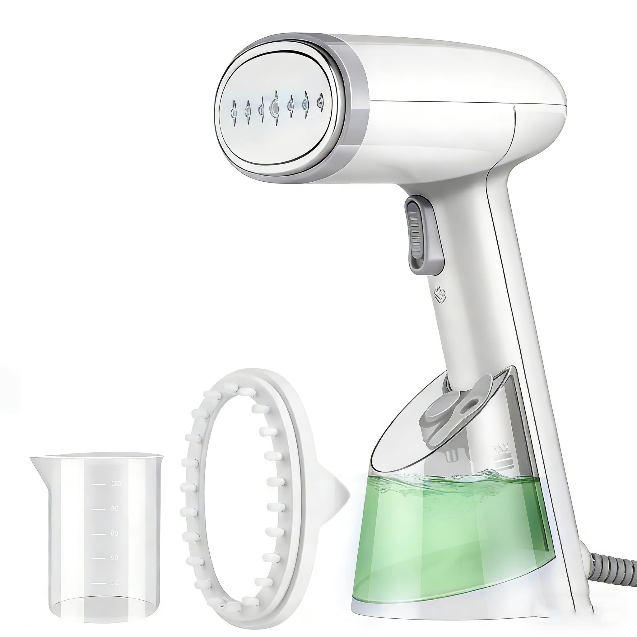 Ferro da Stiro Verticale 2000W, Stiratore Verticale Portatile con Serbatoio 260ml e Cavo 2m, Stiratrice Verticale per Vestiti Stirella Verticale da Viaggio Stiro Verticale Vapore Generator Accessori