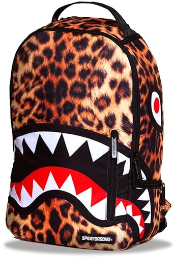 sprayground leopard backpack