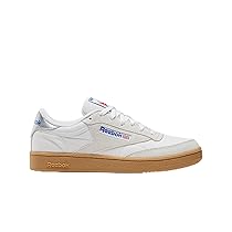 Reebok Unisex Club C 85 Sneaker, FTWRWHITE, BARELYGREY, Gum, 35 EU, Ftwrwhite Barelygrey Gum, 35 EU