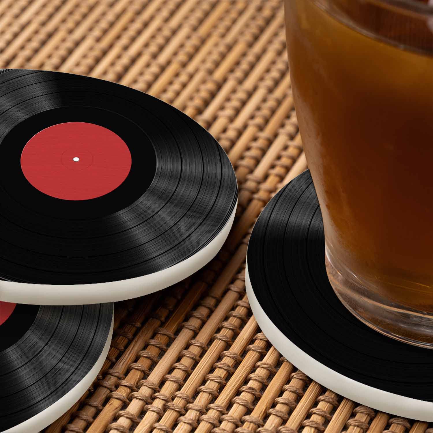 (非売品)memories of N コースター第1期5種コンプセット＋1ダブリ Amazon.com: Pznen Gramophone Record Drink Coaster Long-Playing