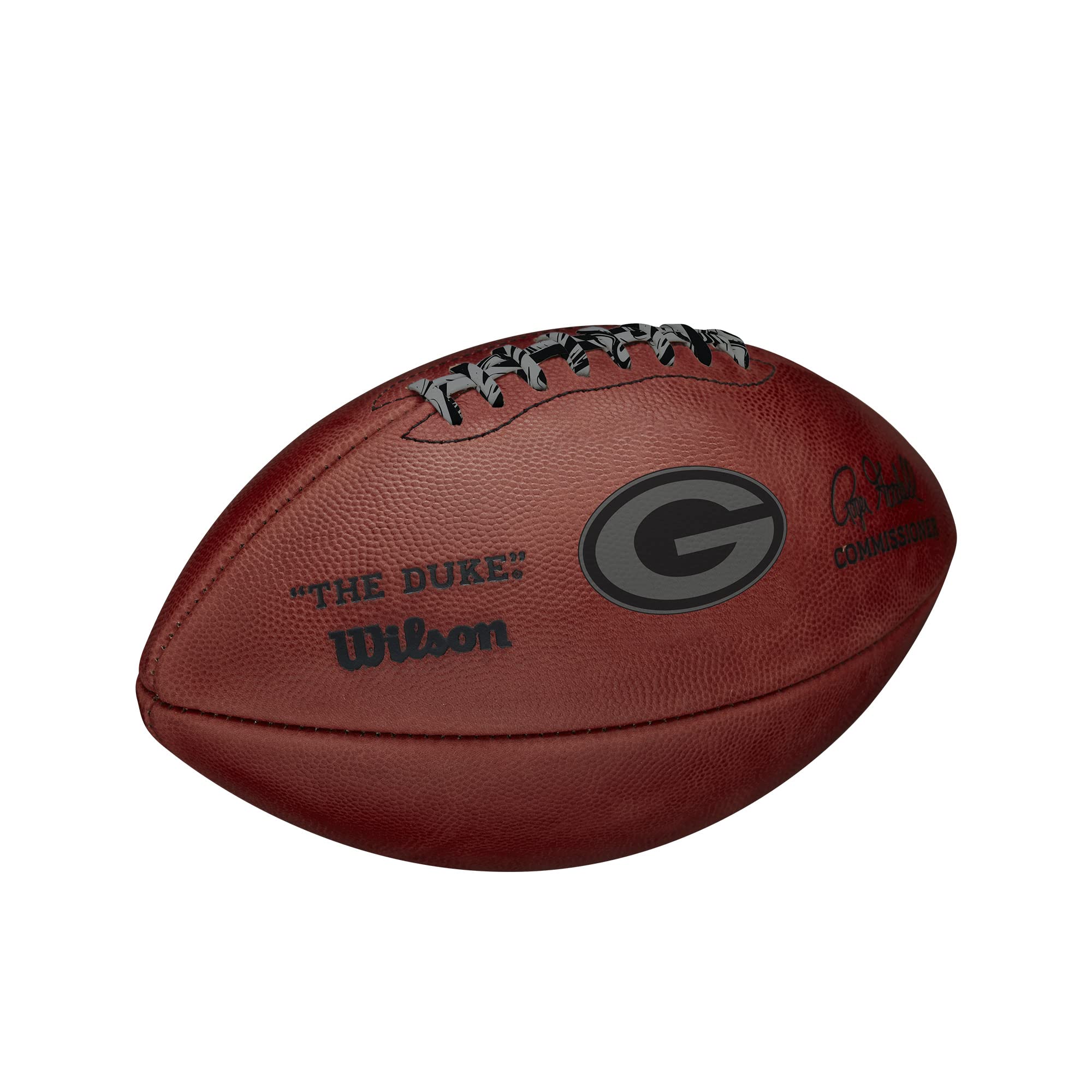 WILSON The Duke NFL Team Metallic Football - Green Bay Packers