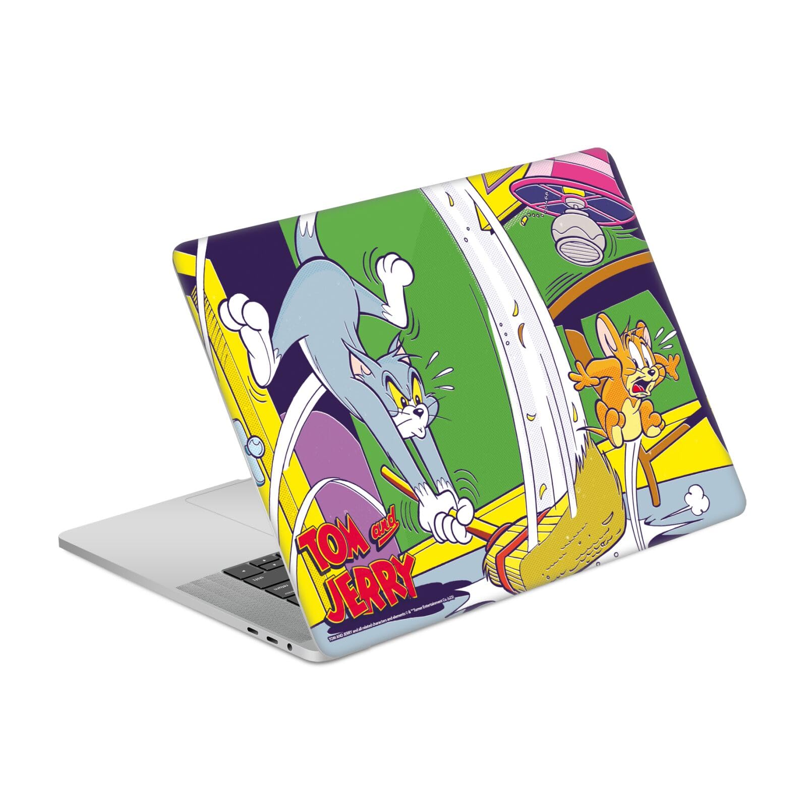 Couverture Compatible MacBook Pro A1990 Évitez les Rayures Thème Course