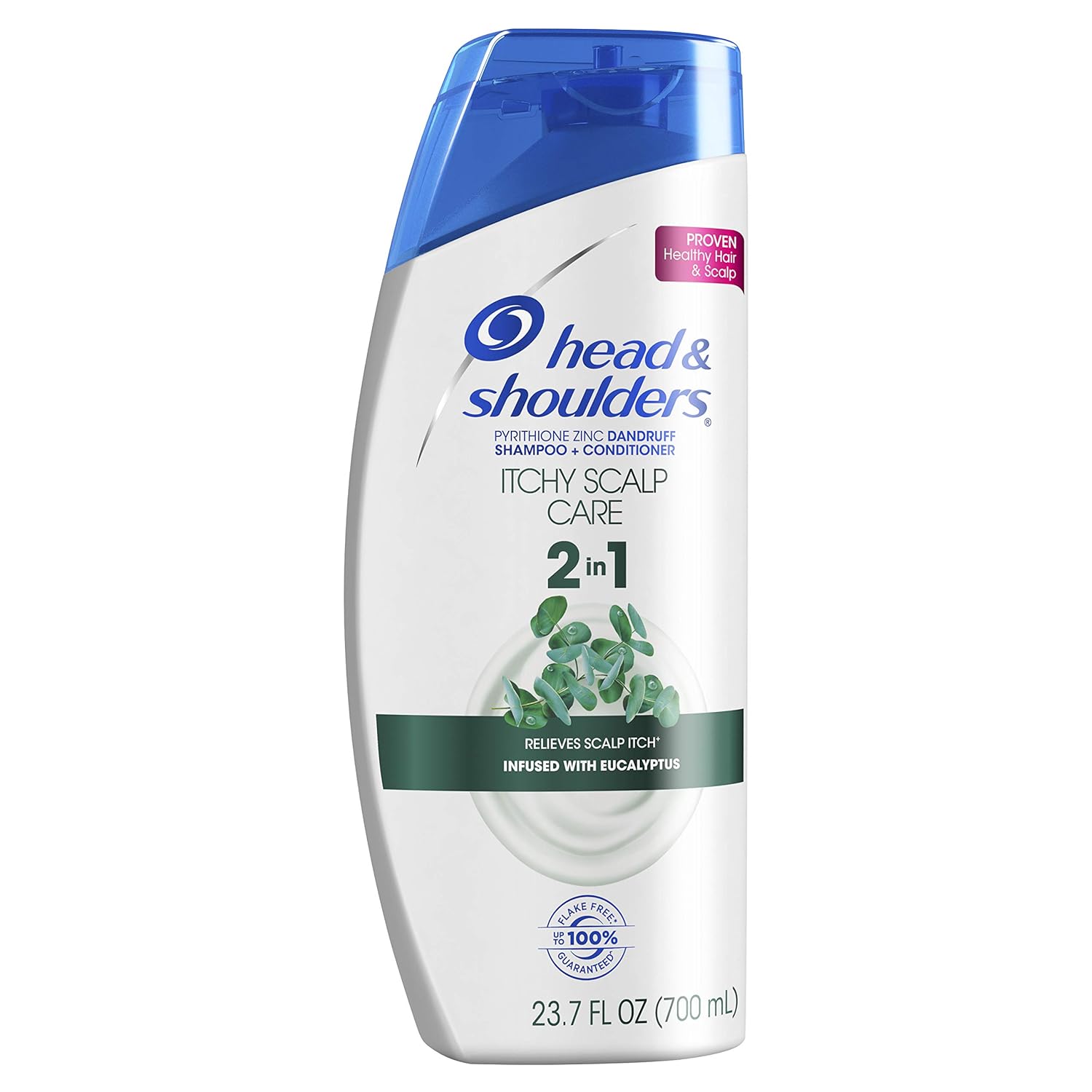 Head and Shoulders Itchy Scalp Care Anti-Dandruff 2 in 1 Shampoo and Conditioner, 23.7 fl oz