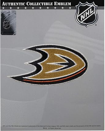 NHL Anaheim Ducks Embroidered Team Logo Collectible Patch