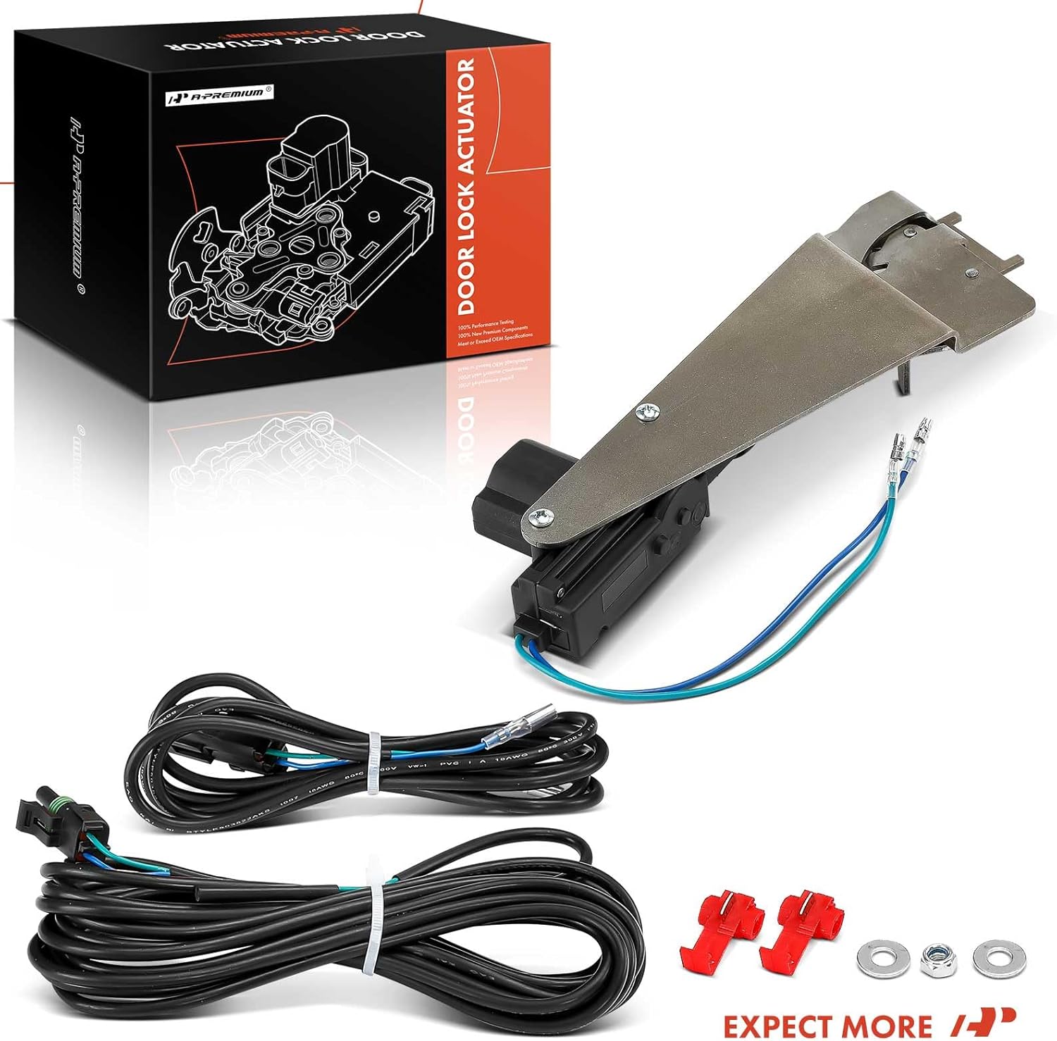 A-Premium Trunk Latch Compatible with 1997-2015 Ford F-150 Heritage F-250 F-350 Super Duty Explorer Sport Trac, PL8250 Rear Power Tailgate Lock Latch Actuator