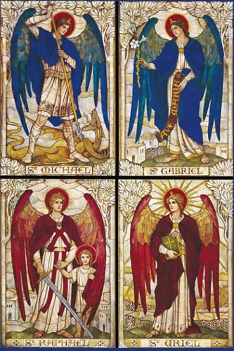 Journal: Four Archangels, St John's Church, Warminster, Wiltshire: Religious Artwork Series - Blank Journal Notebook - Prayer Journal