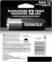 Vista 6 de Duracell - Pilas alcalinas AAA CopperTop - Batería triple A multiusos de larga duración para el hogar y el negocio - 12