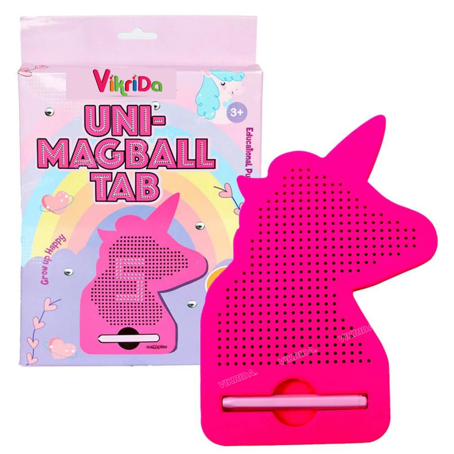 VikriDA Doodle Pad with Metal Balls Writing Magnetic Drawing Board, Erasable MagPad Play Pad for Kids, Sketch Pad for Kids (B0BY32KNYQ) Amazon Price History, Amazon Price Tracker