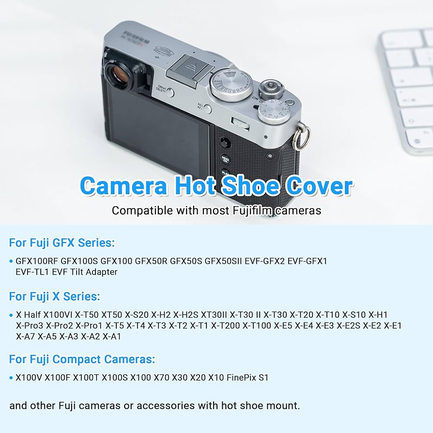 Amazon.com : Silver Camera Hot Shoe Cover Protector Cap for