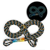 16 Foot Glow in the Dark Jump Rope for Kids&comma; Active Outdoor Youth Fitness Exercise Equipment&comma; Braided Nylon Gym Accessories