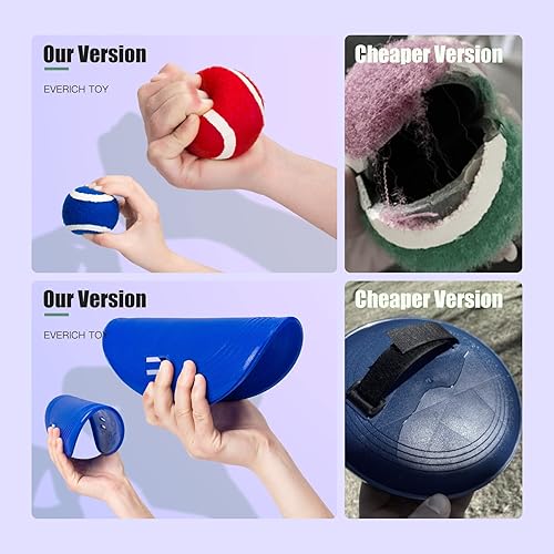 Miniatura 34 de EVERICH - Juego de pelota de lanzamiento y captura mejorado, juegos para interiores y exteriores para niños de 3 a 12 años, juguete de agua