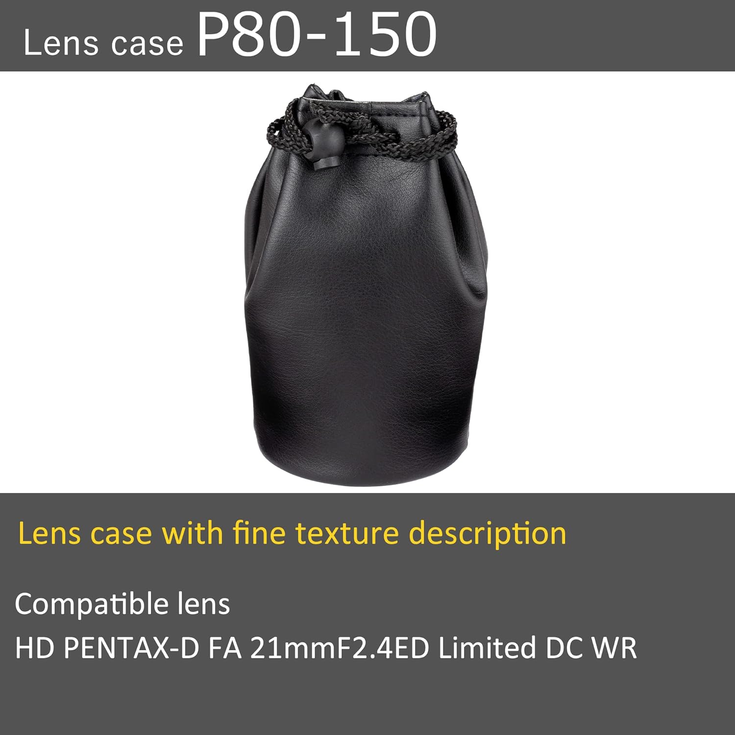 PENTAX Lens Case P80-150 [Special Lens case for HD PENTAX-D FA 21mmF2.4ED Limited DC WR] ​​33870
